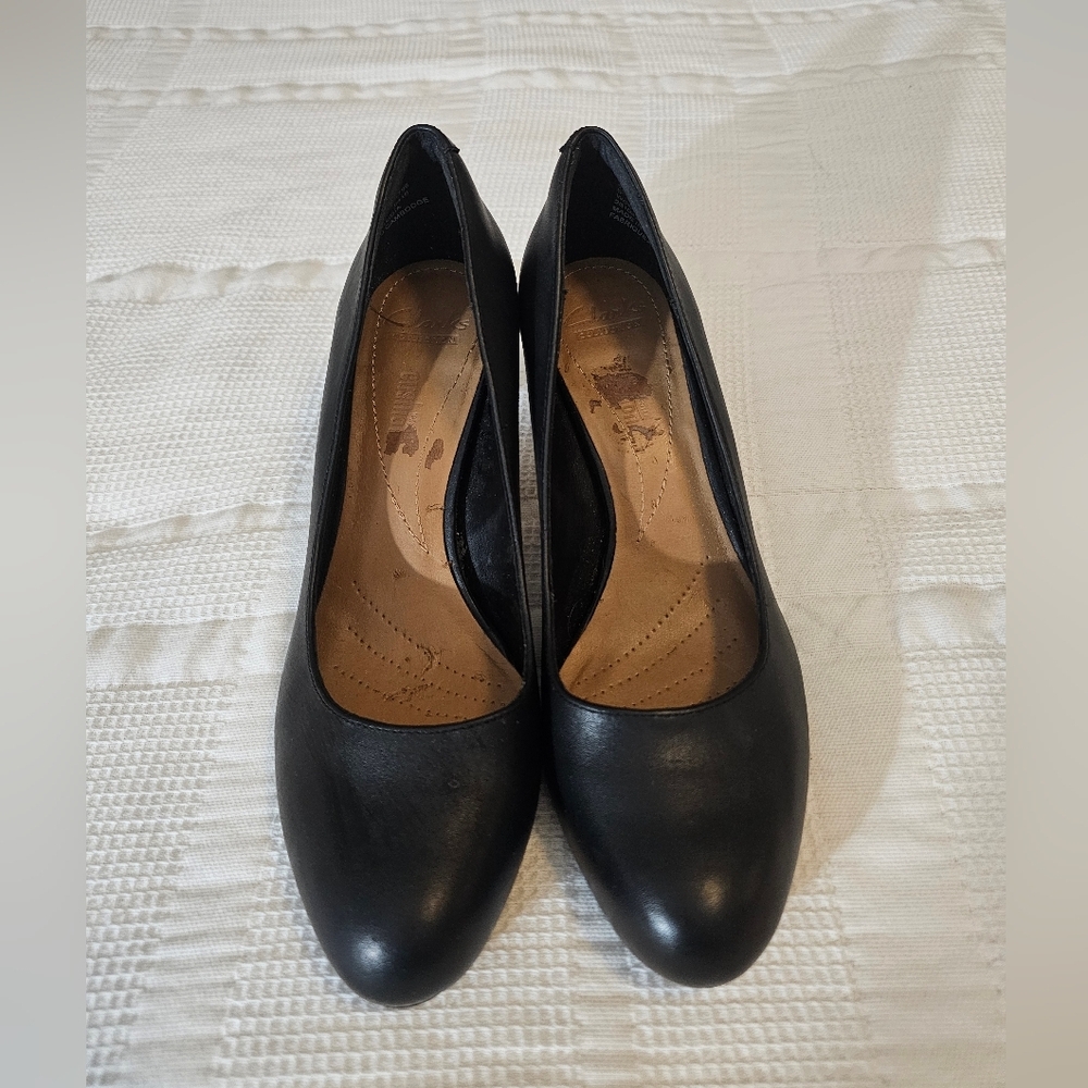 Clarks Black Women's Heels